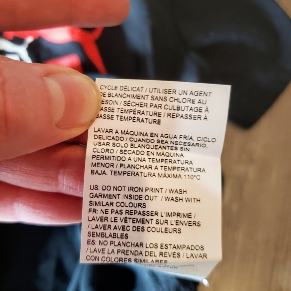 NWT Puma Sportswear Black Graphic T-Shirt Boys Size 4 - Picture 5 of 10